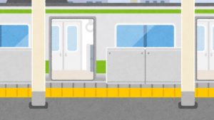 正しい時間に来る電車
